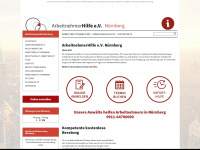 arbeitnehmerhilfe-nuernberg.de Webseite Vorschau