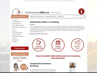 arbeitnehmerhilfe-hamburg.de Webseite Vorschau