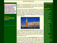venice-guide.info Webseite Vorschau