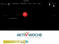 aktivwoche.info Webseite Vorschau