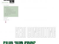 keri-consulting.at Webseite Vorschau