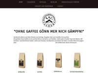 kaffeeroesterei-alber.de Webseite Vorschau