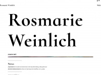 rosmarieweinlich.de Webseite Vorschau