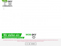 wob-sky.de Webseite Vorschau