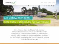 lichtwiesenbahn.de Webseite Vorschau