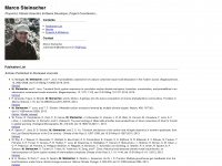 steinacher.info Webseite Vorschau