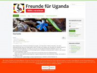 freunde-fuer-uganda.de Webseite Vorschau