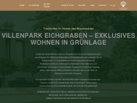 villenpark-eichgraben.at Webseite Vorschau