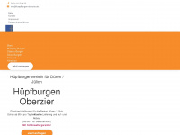 huepfburgen-oberzier.de Webseite Vorschau