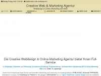 creative-web-marketing.com Webseite Vorschau