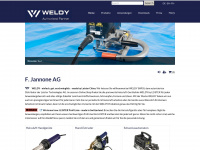 weldy-swiss.com Webseite Vorschau