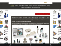 cf-automation.de Webseite Vorschau