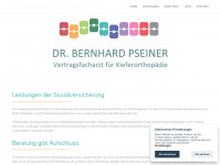 pseiner.at Webseite Vorschau