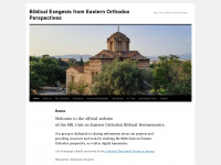 orthodoxbiblical.org Webseite Vorschau