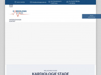 kardiologiestade.de Webseite Vorschau