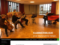 kammermusik-plattform.de Webseite Vorschau