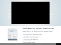 orphydrive.ch Webseite Vorschau
