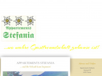 stefania.at Webseite Vorschau