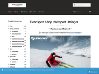 utzinger-rennsport.de Webseite Vorschau