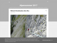 alpensommer2017.blogspot.com Webseite Vorschau