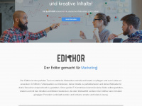 edithor.de Webseite Vorschau
