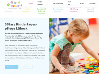 5stars-kindertagespflege-luebeck.de Webseite Vorschau