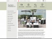 gartenmoebel.ch Webseite Vorschau