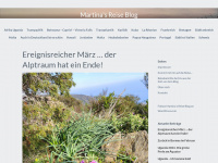 martinasreisen.blog Webseite Vorschau