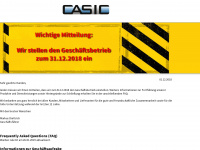 casic.info Webseite Vorschau