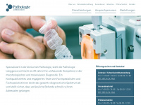 patholaenggasse.ch Webseite Vorschau