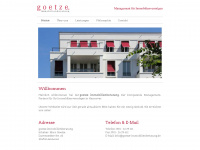 goetze-immobilienberatung.de Webseite Vorschau