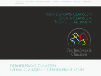 tierheilpraxis-claussen.de Webseite Vorschau