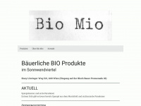 biomio.li Webseite Vorschau