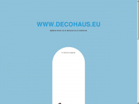 decohaus.eu Webseite Vorschau