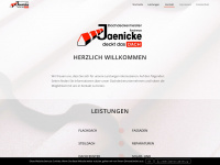 jaenicke-dachdecker.de Webseite Vorschau