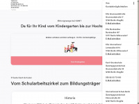 private-kant-schulen.de Webseite Vorschau