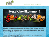 greenfoody.de Webseite Vorschau