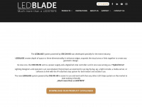 ledblade.com Webseite Vorschau