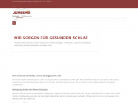 juergens.biz Webseite Vorschau