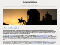monikaczernin.com Webseite Vorschau