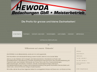 hewoda.de Webseite Vorschau