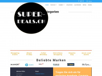 super-deals.ch Webseite Vorschau