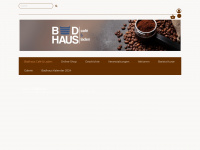 badhaus-cafe.de Webseite Vorschau