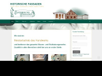 historischefassaden.de Webseite Vorschau