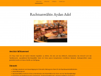 aydan-adel.de Webseite Vorschau