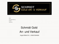 schmidt-goldankauf.de Webseite Vorschau