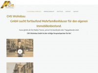 chs-wohnbau.de Webseite Vorschau