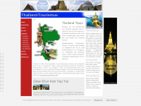 thailand-tourismus.org Webseite Vorschau