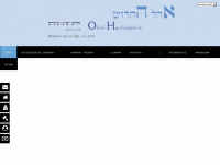 ohel-hachidusch.org Webseite Vorschau