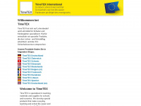 timetex.com Webseite Vorschau